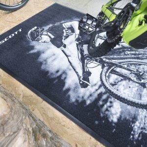 Spausdintas kilimėlis reklamai